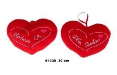 Opakowanie Poduszka Serce 30cm MIX