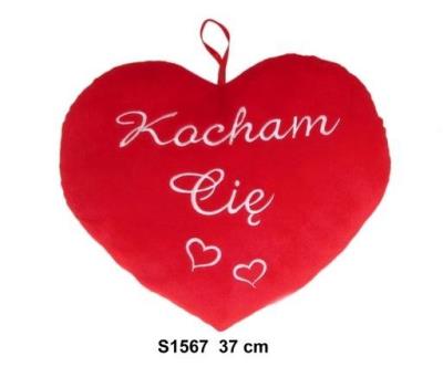 Opakowanie Poduszka Serce 37cm
