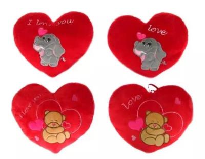 Opakowanie Poduszka Serce 37cm MIX