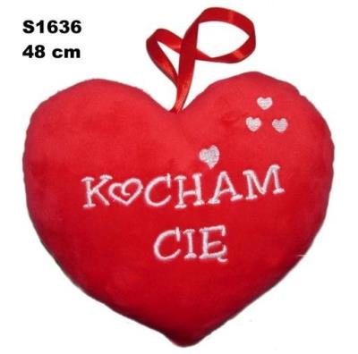Opakowanie Poduszka Serce 48cm