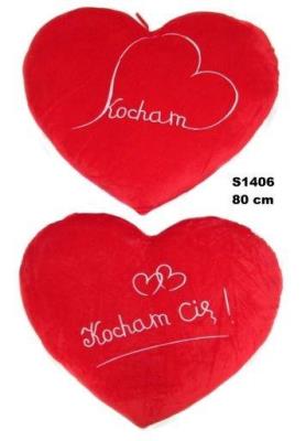 Opakowanie Poduszka Serce 80cm MIX