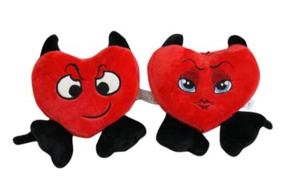 Opakowanie Poduszka Serce diabełek z ogonem 20x25cm MIX