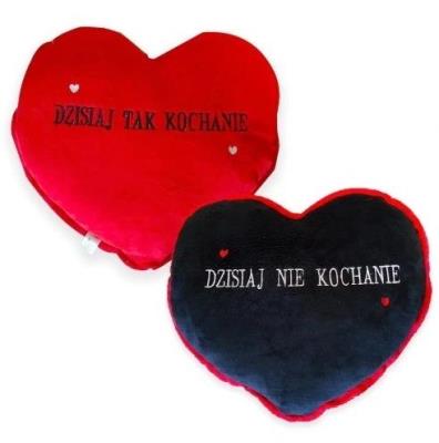Opakowanie Poduszka Serce dwustronna 37cm