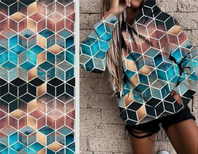 Opakowanie Poduszka Sześciany turkus