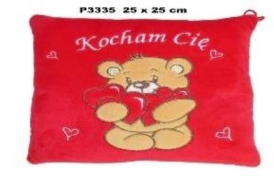 Opakowanie Poduszka Walentynka 25x25cm