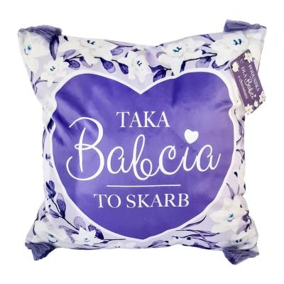 Opakowanie Poduszka z chwostami fioletowa