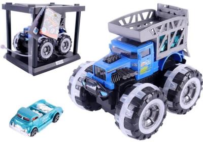 Opakowanie Pojad w klatce - Monster niebieski z autkiem