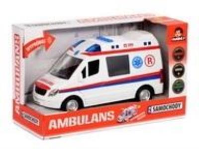 Pojazd ambulans. Wydawca: Czapska. SmakLiter.pl Opakowanie Pojazd ambulans