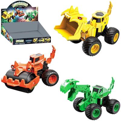 Opakowanie Pojazd budowlany dinozaury MIX