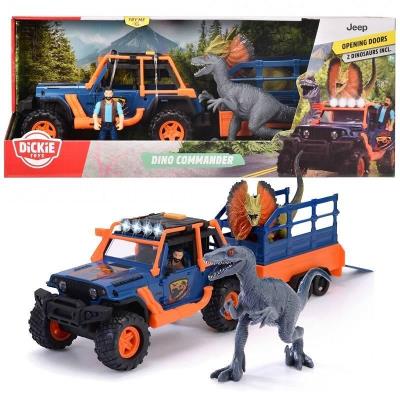 Opakowanie Pojazd Jeepster Commander z figurkami dinozaurów