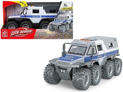 Opakowanie Pojazd policyjny z napędem na koło światło, dźwięk