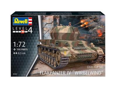 Opakowanie Pojazd1:72 Flakpanzer IV Wirbelwind