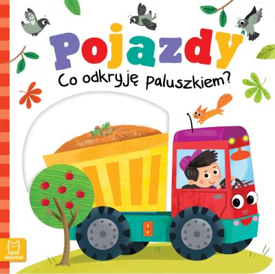 Okładka książki Pojazdy. Co odkryję paluszkiem?