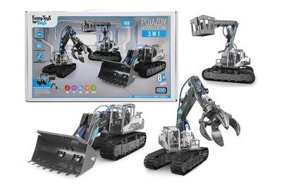 Opakowanie Pojazdy hydrauliczne 3 w 1 Toys For Boys