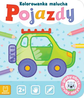 Okładka książki Pojazdy. Kolorowanka malucha