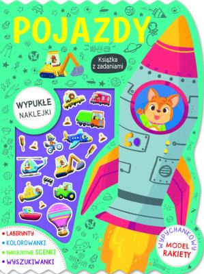 Okładka książki Pojazdy. Książka z zadaniami