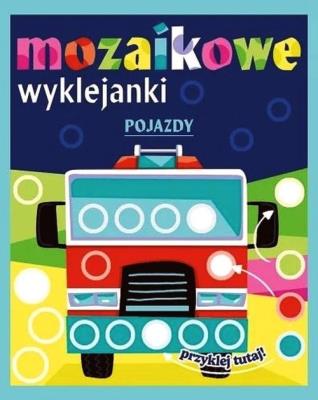 Pojazdy. Mozaikowe wyklejanki. Wydawca: Trefl Books. SmakLiter.pl Opakowanie Pojazdy. Mozaikowe wyklejanki