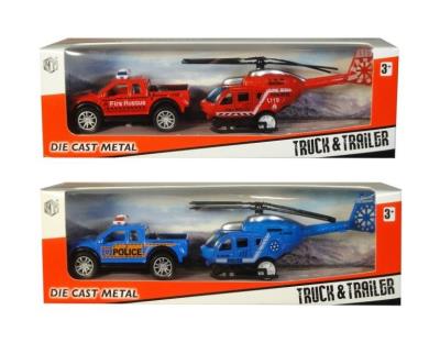 Opakowanie Pojazdy ratunkowe metalowe z napędem MIX