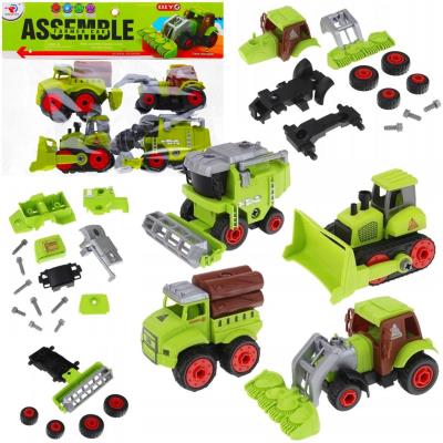 Opakowanie Pojazdy rolnicze rozkręcane 4szt