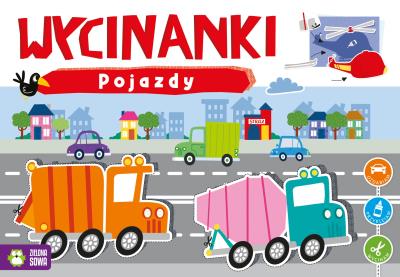 Okładka książki Pojazdy. Wycinanki