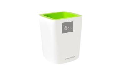 Pojemnik na długopisy zielony BV405-Z. Wydawca: TETIS. SmakLiter.pl Opakowanie Pojemnik na długopisy zielony BV405-Z