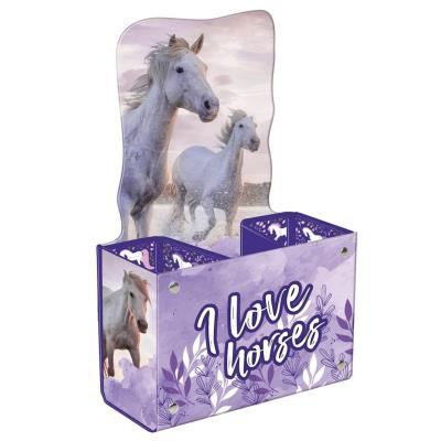 Opakowanie Pojemnik na przybory szkolne Konie 25 DERFORM