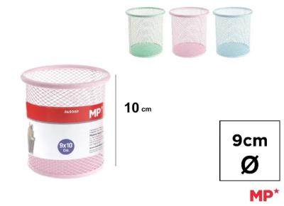 Opakowanie Pojemnik okrągły siatkowy na długopisy MIX