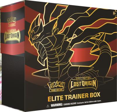 Opakowanie Pokemon TCG: 11.0 Sword and Shield Lost Origin Elite Trainer Box