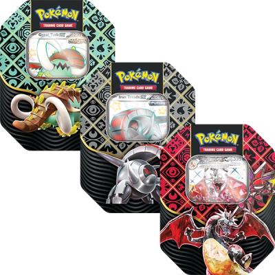 Opakowanie Pokemon TCG: Paldean Fates Tin 4-booster BUNDLE 1 szt. mix