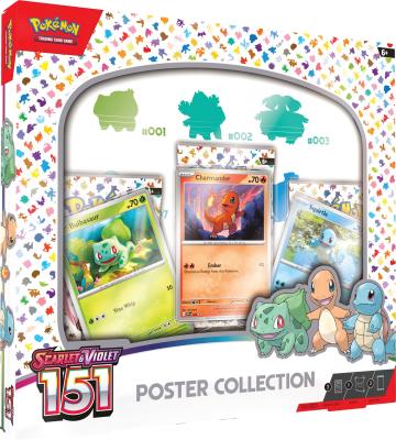 Opakowanie Pokemon TCG: Scarlet and Violet 151 Poster Collection