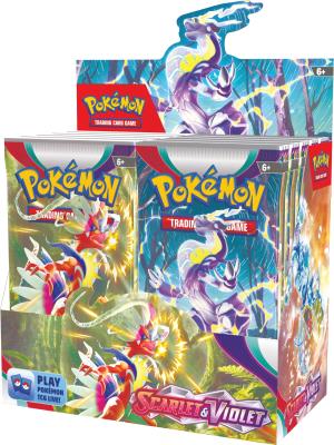Opakowanie Pokemon TCG: Scarlet & Violet Booster Box 36 szt. w pakiecie