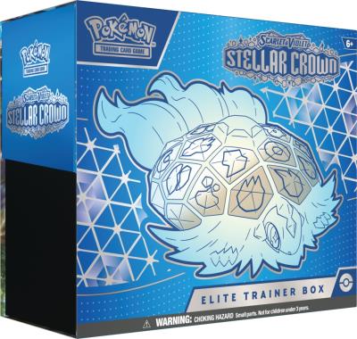 Opakowanie Pokemon TCG Scarlet & Violet Stellar Crowns Elite Trainer Box Bundle