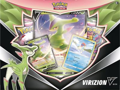 Opakowanie Pokemon TCG V Box Virizion