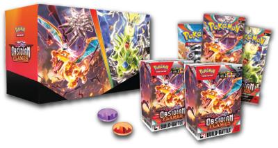 Opakowanie Pokémon TCG: Scarlet & Violet - Obsidian Flames - Build & Battle Stadium