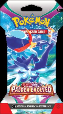 Opakowanie Pokémon TCG: Scarlet & Violet - Paldea Evolved - Sleeved Booster 1szt. mix