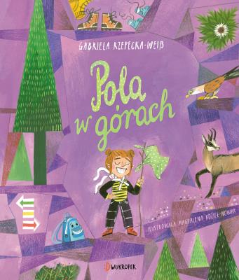 Pola w górach. Autor: Rzepecka-Weiss Gabriela. SmakLiter.pl Okładka książki Pola w górach