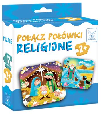 Połącz Połówki Religijne. Wydawca: Kangur. SmakLiter.pl Opakowanie Połącz Połówki Religijne