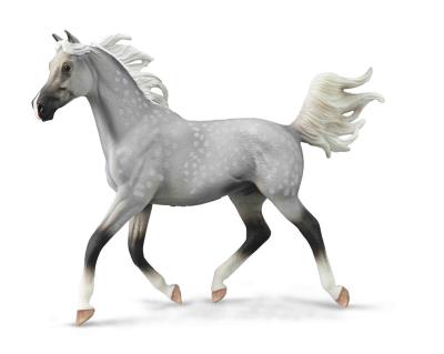 Półarabski ogier maści szaroczarnej 1:12. Wydawca: Collecta. SmakLiter.pl Opakowanie Półarabski ogier maści szaroczarnej 1:12