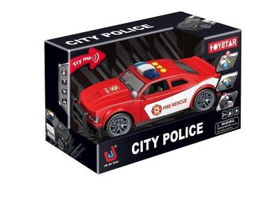 Opakowanie Policja 23cm czerwona ze światłem i dźwiękiem