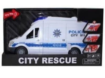 Opakowanie Policja Bus światło dźwięk