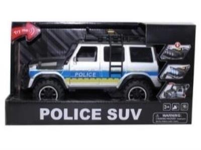 Policja SUV światło dźwięk. Wydawca: Czapska. SmakLiter.pl Opakowanie Policja SUV światło dźwięk