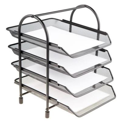 Półka na akta czarna. Wydawca: NET. SmakLiter.pl Opakowanie Półka na akta czarna