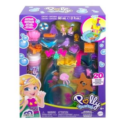 Opakowanie Polly Pocket. Bąbelkowe akwarium: zestaw