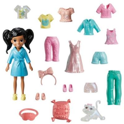 Opakowanie Polly Pocket Lalka + ubranka asortyment HKV92