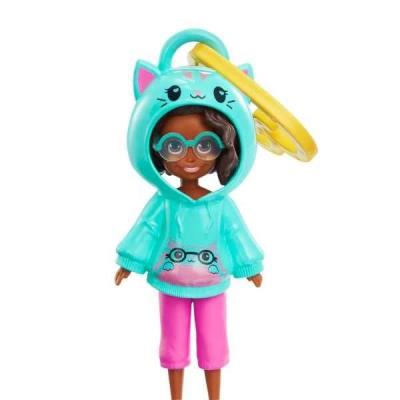Opakowanie Polly Pocket Lalka zawieszka Shani 7,5cm
