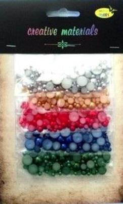 Opakowanie Półperełki kolorowe 4-10mm