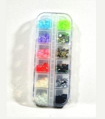 Opakowanie Półperełki z mikrostrukturą 4mm 12 kolorów