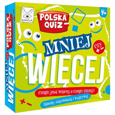 Opakowanie Polska Quiz Mniej czy więcej