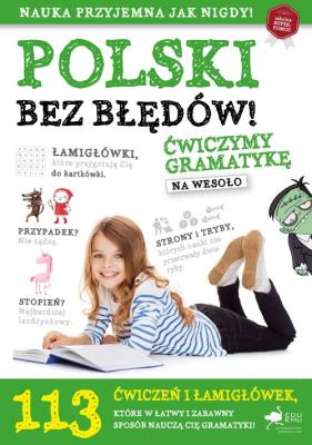 Okładka książki Polski bez błędów Ćwiczymy gramatykę na wesoło