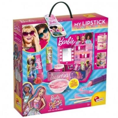 Opakowanie Pomadka zmieniająca kolor Barbie